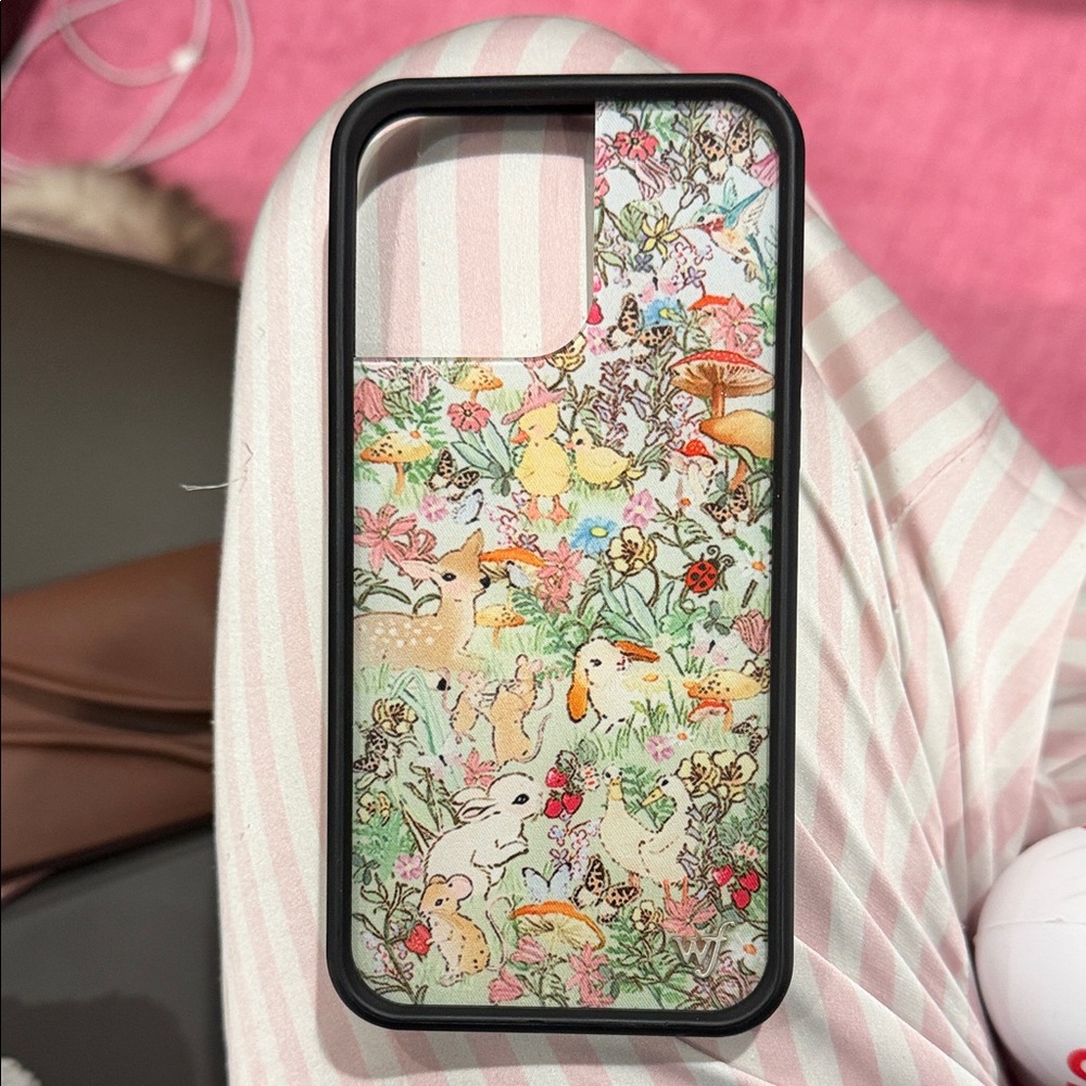 Wildflowers Multicolor Nature Phone Case I phone 14 pro max